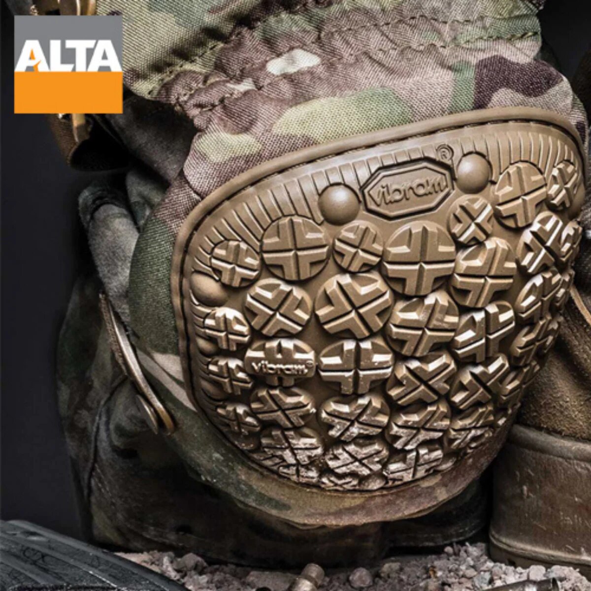 Наколінники AltaCONTOUR 360 VIBRAM CAP coyote Фото 3